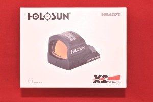 Holosun - Kolimator HS407C X2 Micro Red Dot - Solar Panel
