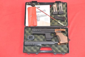 #7427 PISTOLET HAMMERLI 280  kal.22lr + ADAPTER kal.32S&W