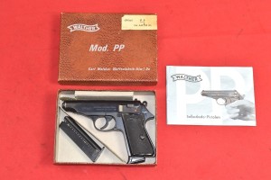 #7531 PISTOLET WALTHER PP,  ROK 1969, Kal. 22lr