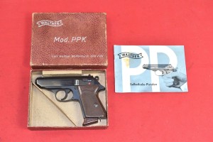 #7536 PISTOLET WALTHER PPK,  ROK 1970, Kal. 22lr