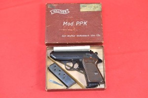 #7542 PISTOLET WALTHER PPK-L (DURAL),  ROK 1962, Kal. 7,65Br.