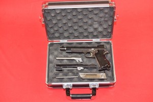 #8293 PISTOLET SIG P210-5 TARGET, Kal. 9x19 / 7,65 Para / .22lr