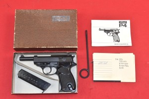 #8348 PISTOLET WALTHER P4, ROK 1977, Kal. 9x19
