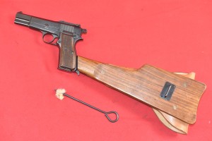#8466 PISTOLET FN BROWNING HIGH POWER, ROK 1940, Kal. 9x19