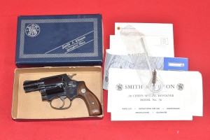 #8566 REWOLWER SMITH & WESSON, MOD.36, Kal. 38 Spl