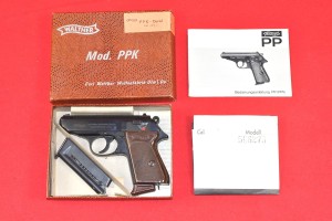 #8587 PISTOLET WALTHER PPK-L (DURAL),  ROK 1970, Kal. 22lr